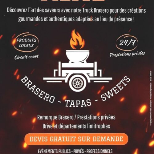 NOUVEAU ! FOOD TRUCK BRASERO TAPAS SWEETS